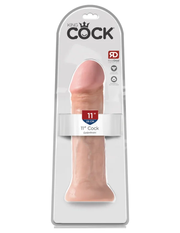 Gode King cock 11" ventouse sans testicules