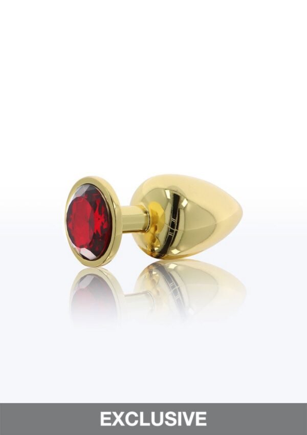 Plug bijou Taboom  en métal or moyen modèle