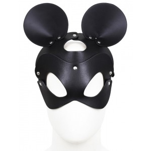 Masque Avec Visage Souris Simili Cuir