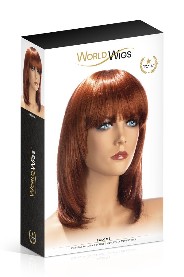 Perruque Salomé rousse